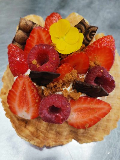 Exemple de plat sur place