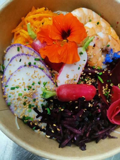 Exemple de plat à emporter