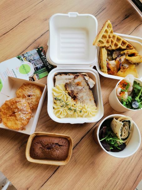 Exemple de plat à emporter