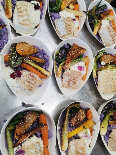 Exemple de plat à emporter