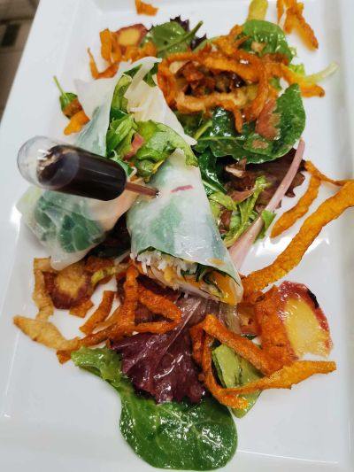 Exemple de plat sur place